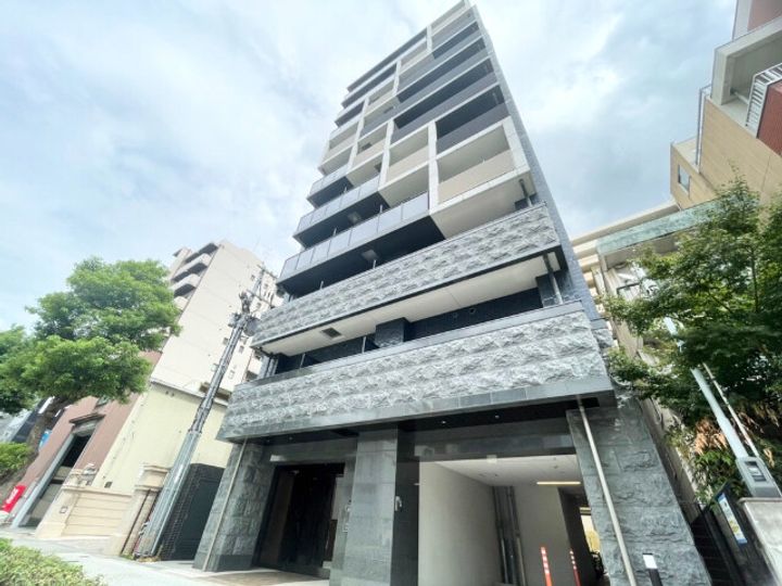 プレサンス大阪天満リバーシアの外観