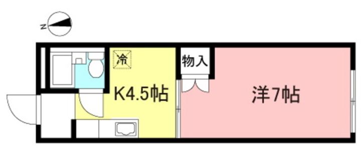 ちとせハイツの間取り