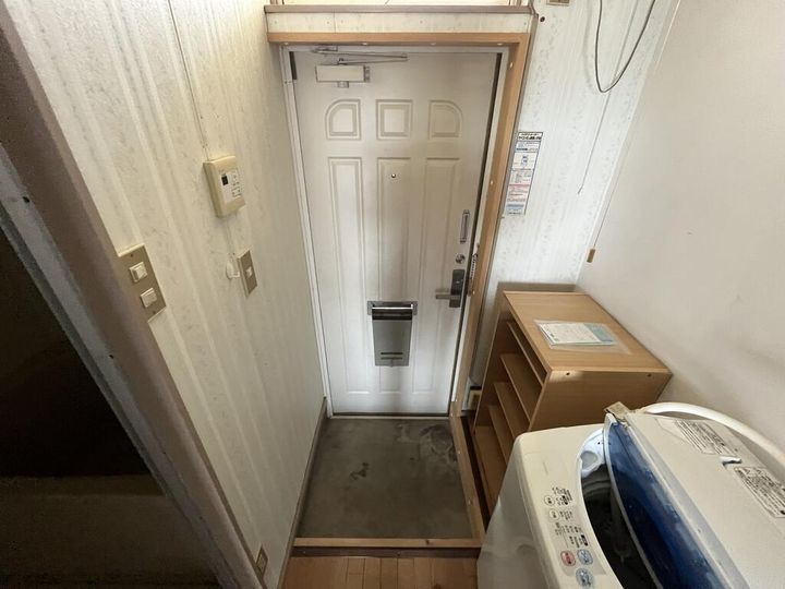 ハウスグリーンヒルの玄関