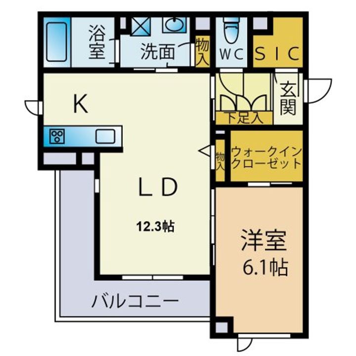 メゾン ド パルクの間取り