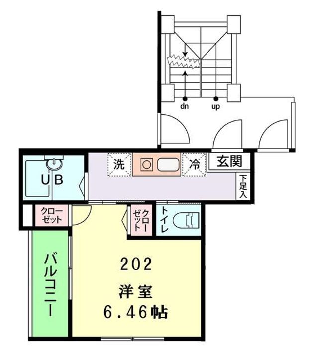 AXIS中町の間取り