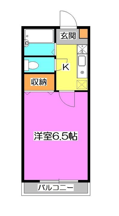 東京都清瀬市野塩5(マンション)の賃貸物件の間取り