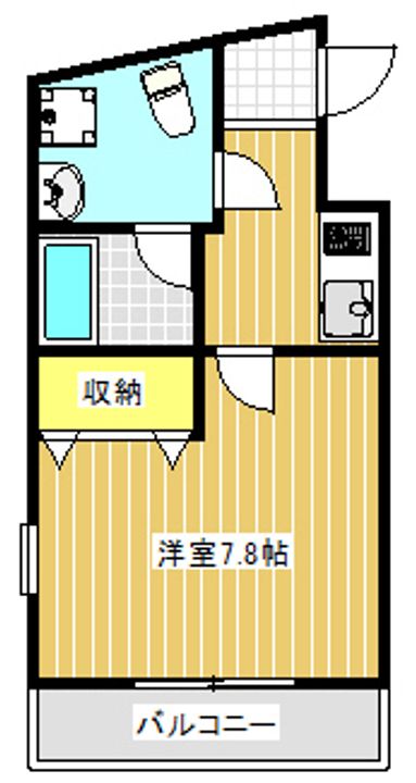 エヴァーグリーンつくもの間取り