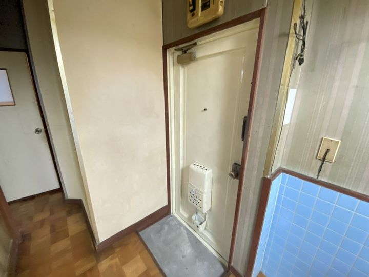 コーポ大迫の玄関