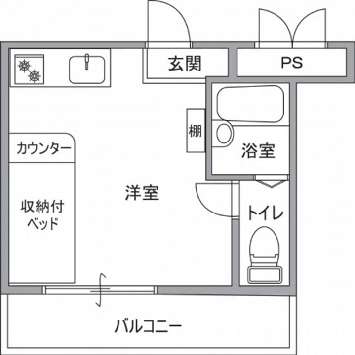 ネットビル4の間取り