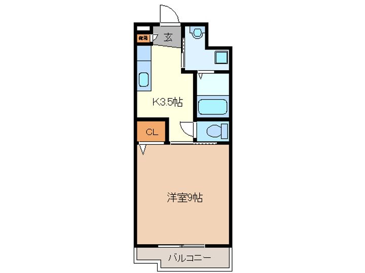 シンフォニー大園の間取り