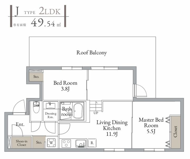 LiveFlat西荻窪の間取り