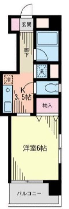 東京都墨田区緑1(マンション)の賃貸物件の間取り
