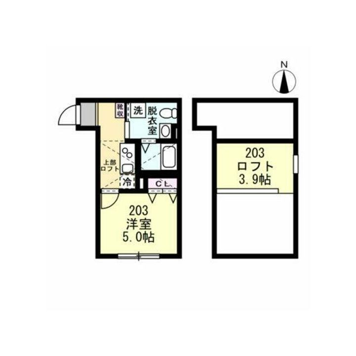 ソラリア湘南台の間取り