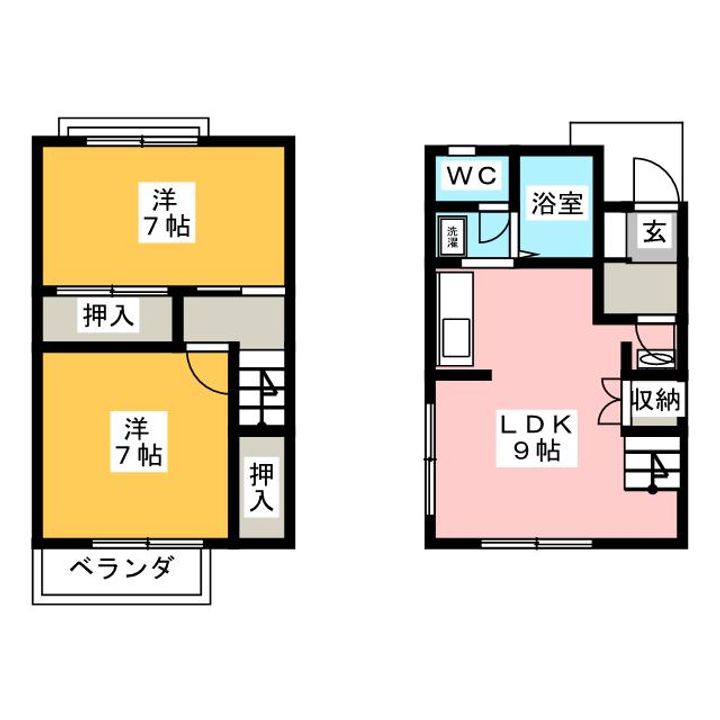 ノース・カナルの間取り