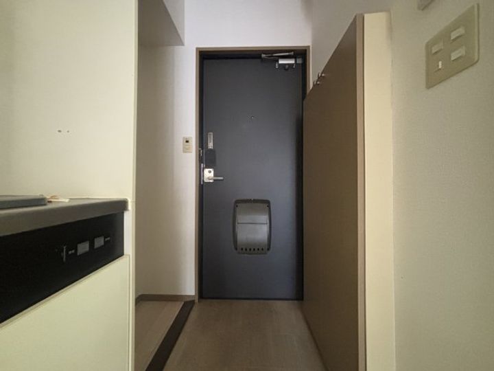 ディアコートMAの玄関