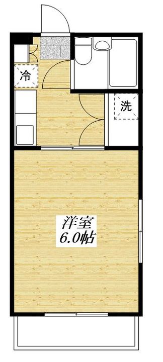 東京都日野市万願寺4(アパート)の賃貸物件の間取り