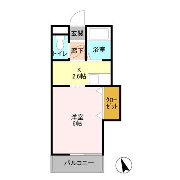 ローズヒルズマミの間取り