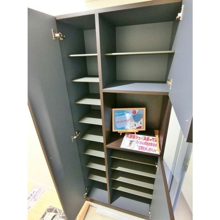 栃木県宇都宮市平出町(マンション)の賃貸物件の玄関