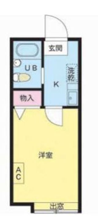 リーベル綾瀬Aの間取り