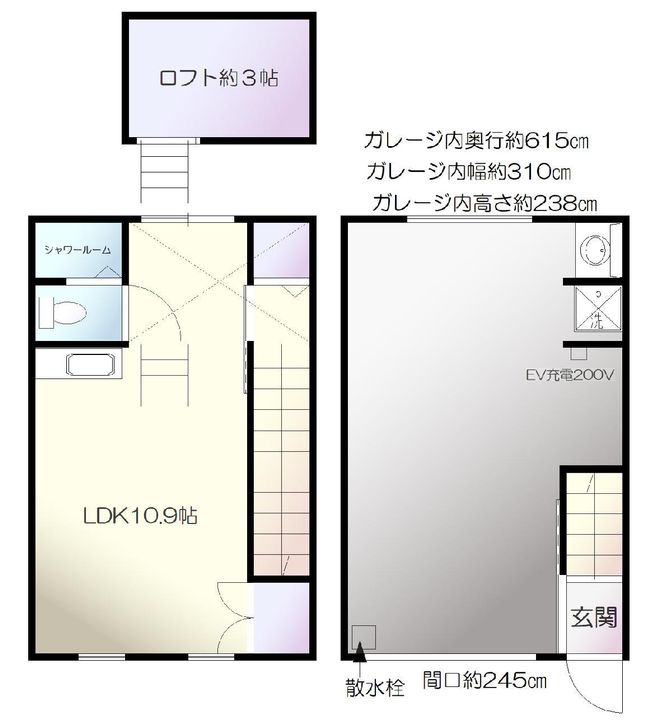 東京都町田市矢部町(一戸建)の賃貸物件の間取り