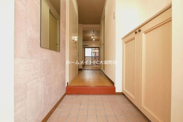 ライオンズシティ難波南第2の玄関