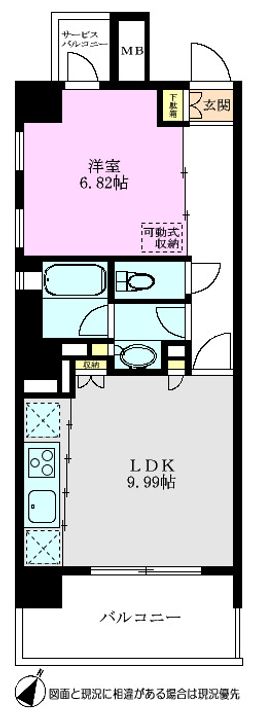 ドレイクふじみ野の間取り