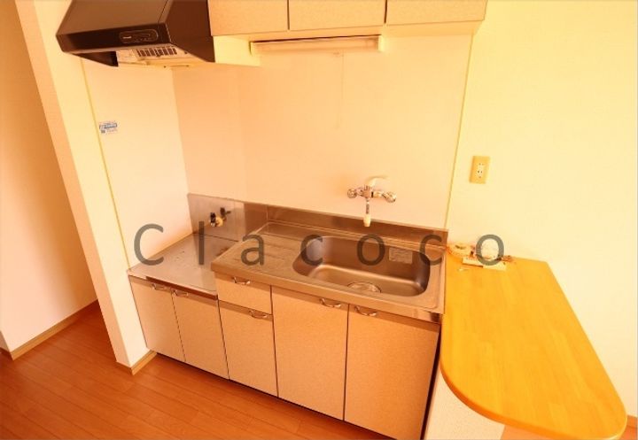 ペティーナA棟のキッチン