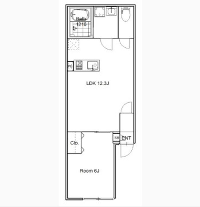ロータスコート目黒不動前の間取り