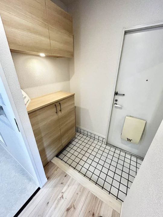 パストラル町田F棟の玄関