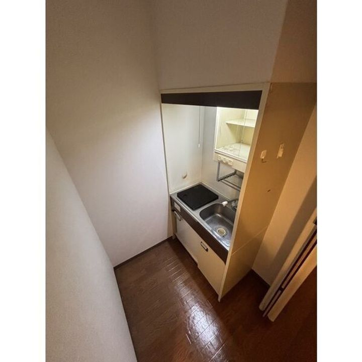 大阪府羽曳野市碓井3(マンション)の賃貸物件のキッチン