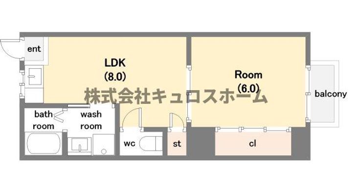 スプリングマンションの間取り