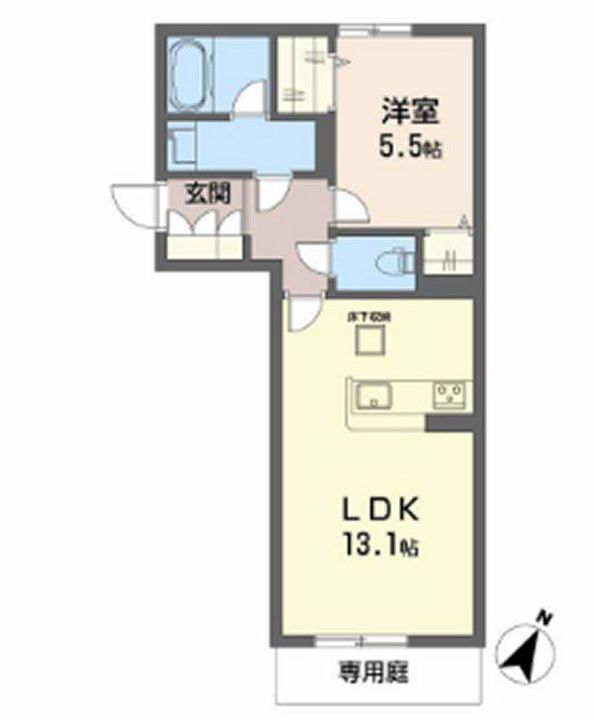 シャーメゾン ブロートの間取り