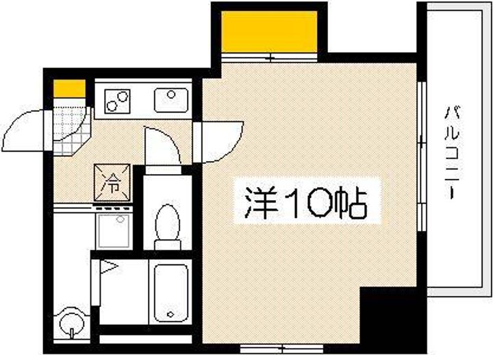エイトバレー40平和大通りの間取り