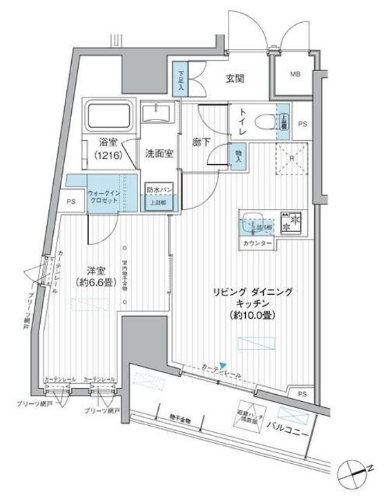 栖-すみか-浅草蔵前の間取り