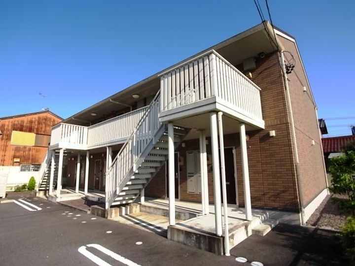 岐阜県関市山王通西(アパート)の賃貸物件の外観