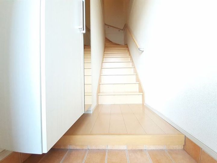 栃木県足利市里矢場町(アパート)の賃貸物件の玄関