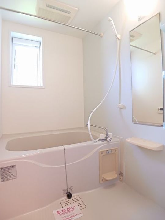 栃木県足利市五十部町(アパート)の賃貸物件の風呂