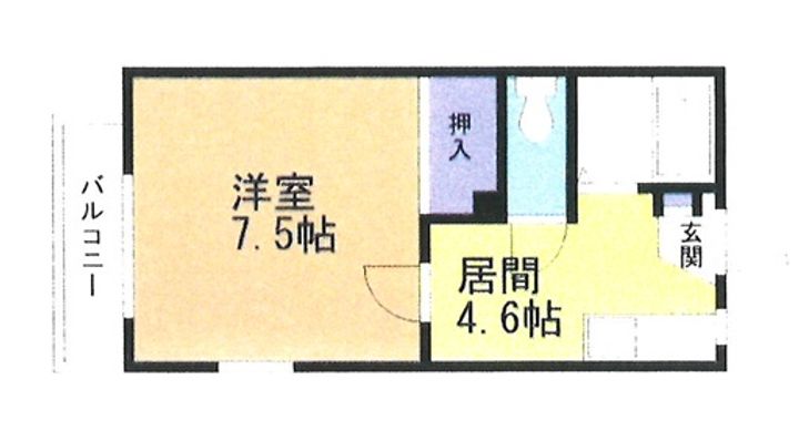 クライネ・シャイデックの間取り