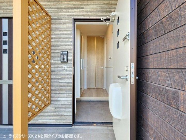 (仮)長浦駅前1丁目アパートの玄関