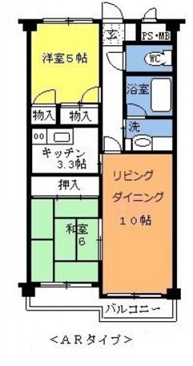 グリュンネベルグTAKANOIIの間取り