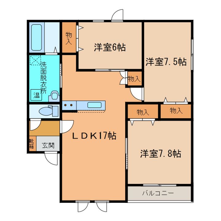 アシュトンIIIの間取り