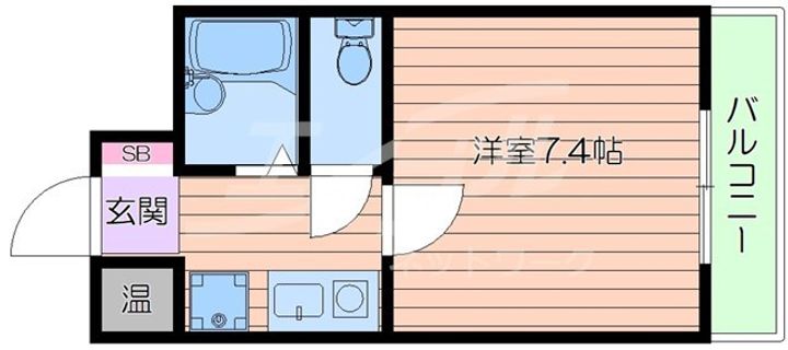 ユートピアヤマトの間取り