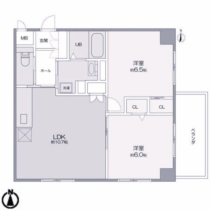 ガーディアン白金の間取り