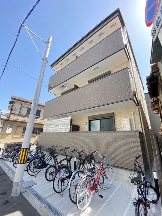 大阪府大阪市東住吉区照ケ丘矢田3(アパート)の賃貸物件の地図