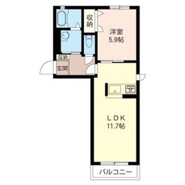 トップグリーンヒルズAの間取り