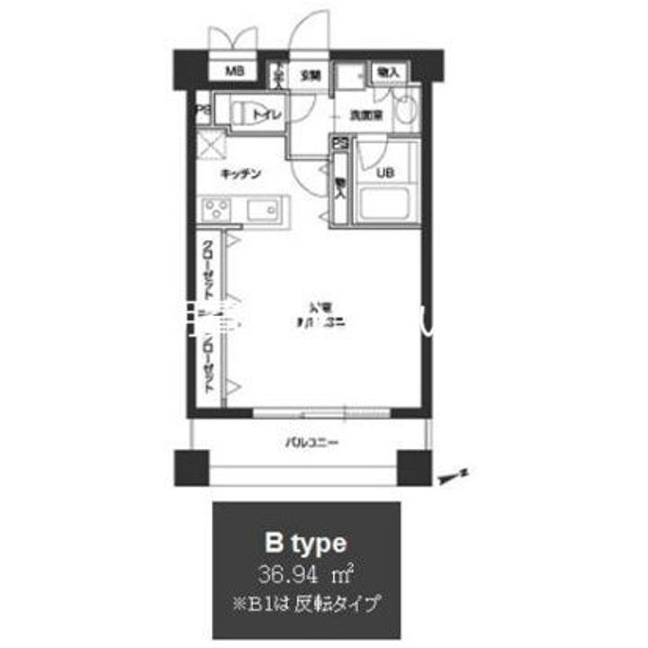 カスタリア中野の間取り