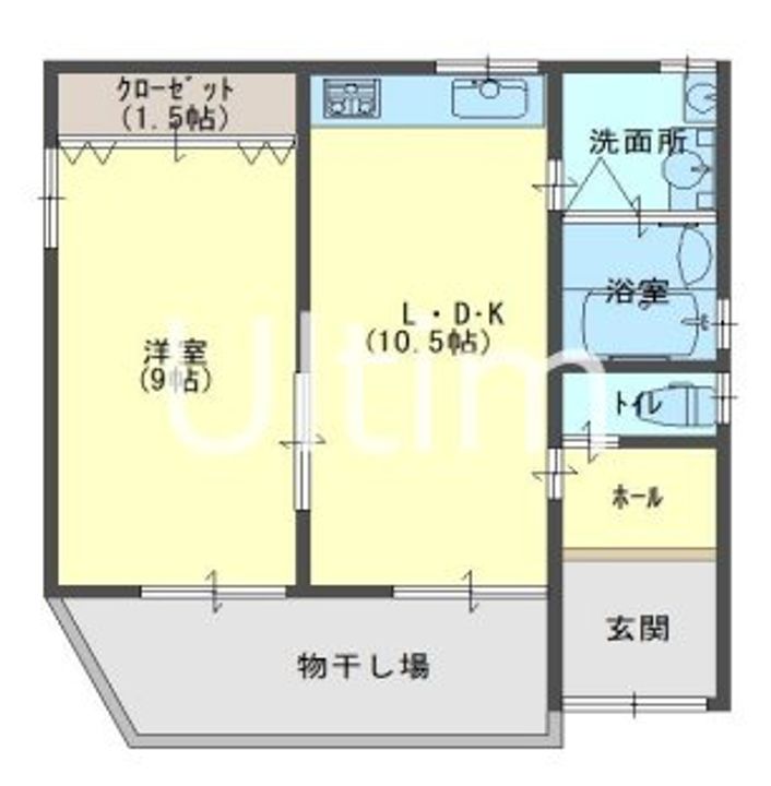 京都府京都市伏見区銀座町4(一戸建)の賃貸物件の間取り