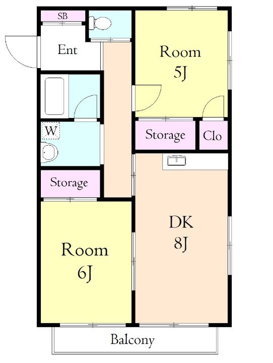 NKマンションの間取り