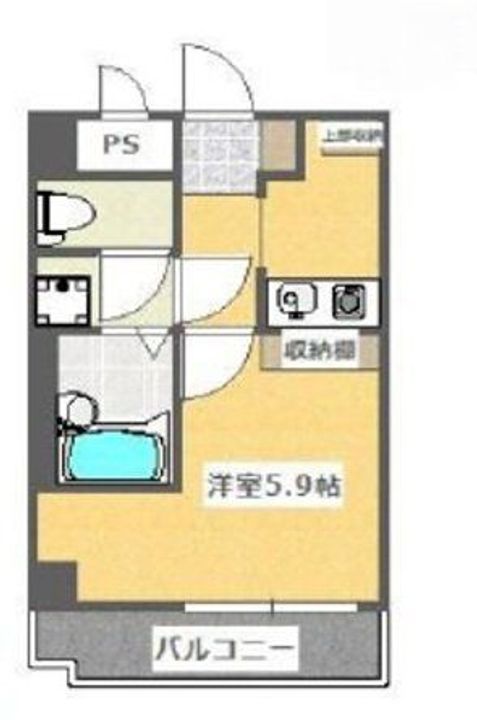 東京都府中市宮西町3(マンション)の賃貸物件の間取り