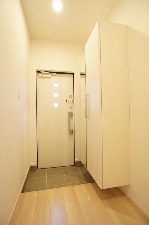 福島県いわき市内郷白水町浜井場(アパート)の賃貸物件の玄関