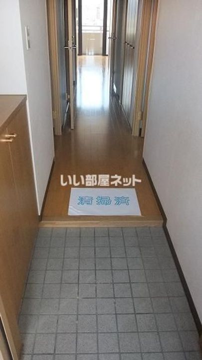ベルヴィラージュの玄関