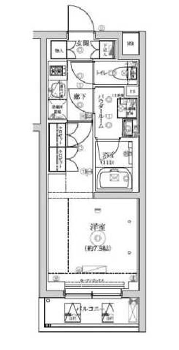 セジョリ中野富士見町の間取り