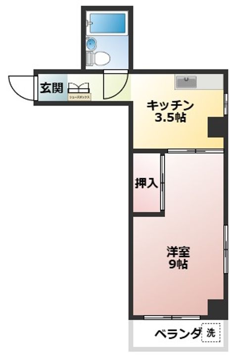 メゾン熊野町の間取り