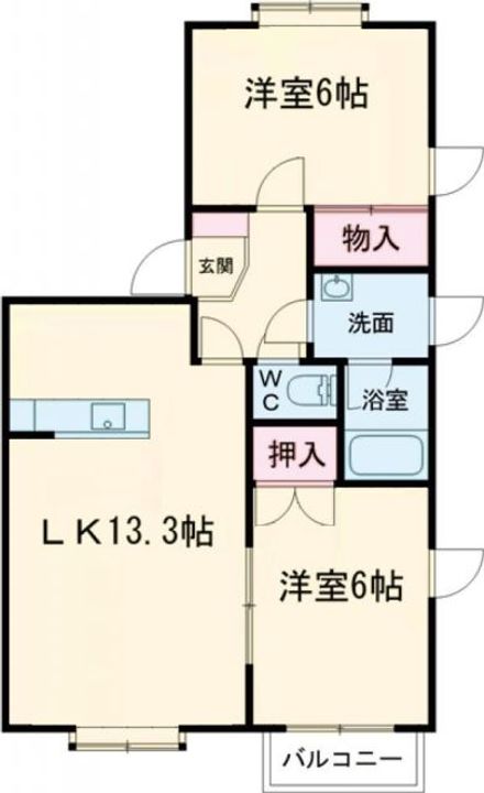 フォリア舞の間取り